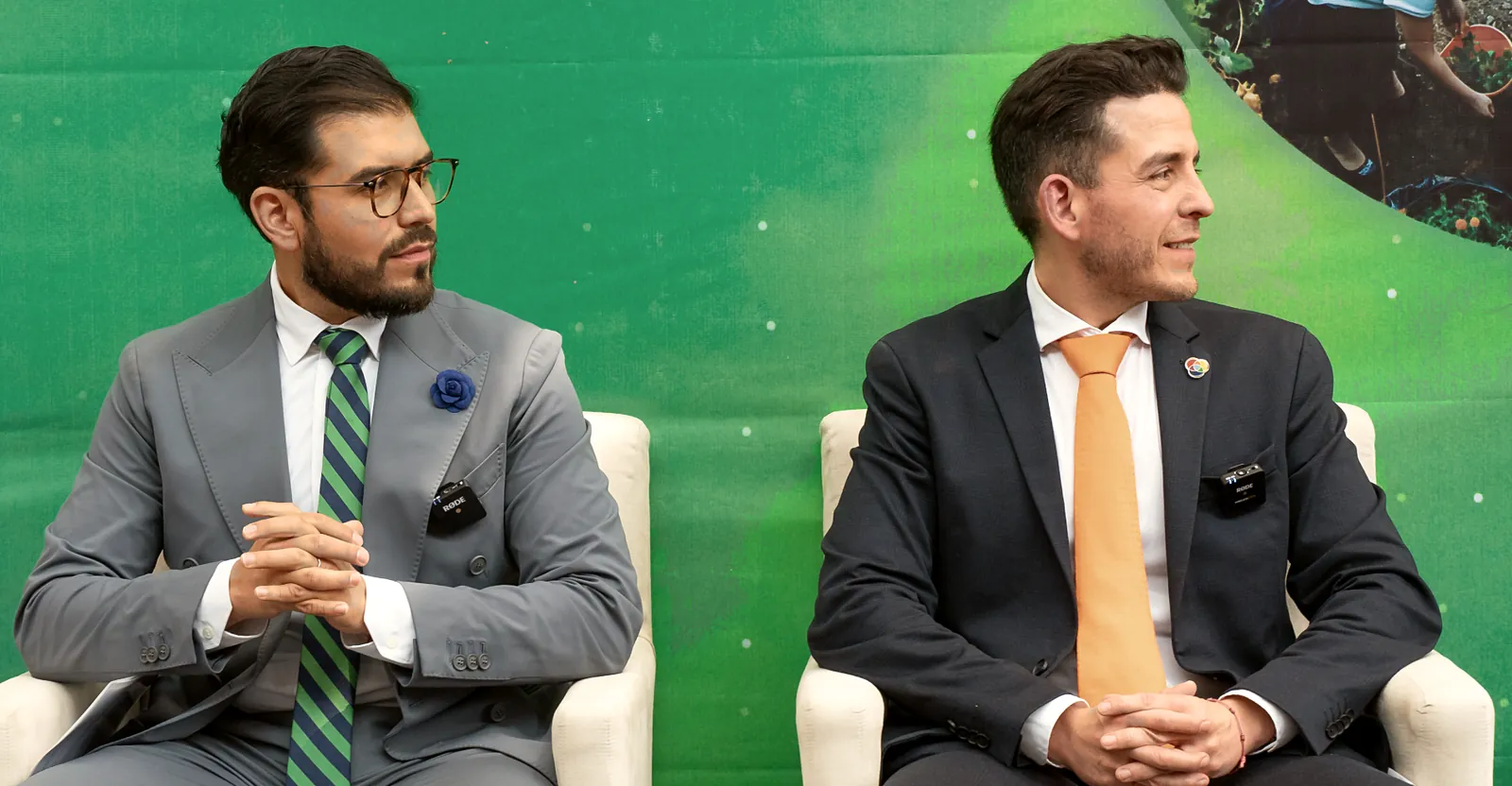 Uriel and Ademir Alvarado on a BienFest panel
